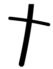 Cruz, símbolo aislado