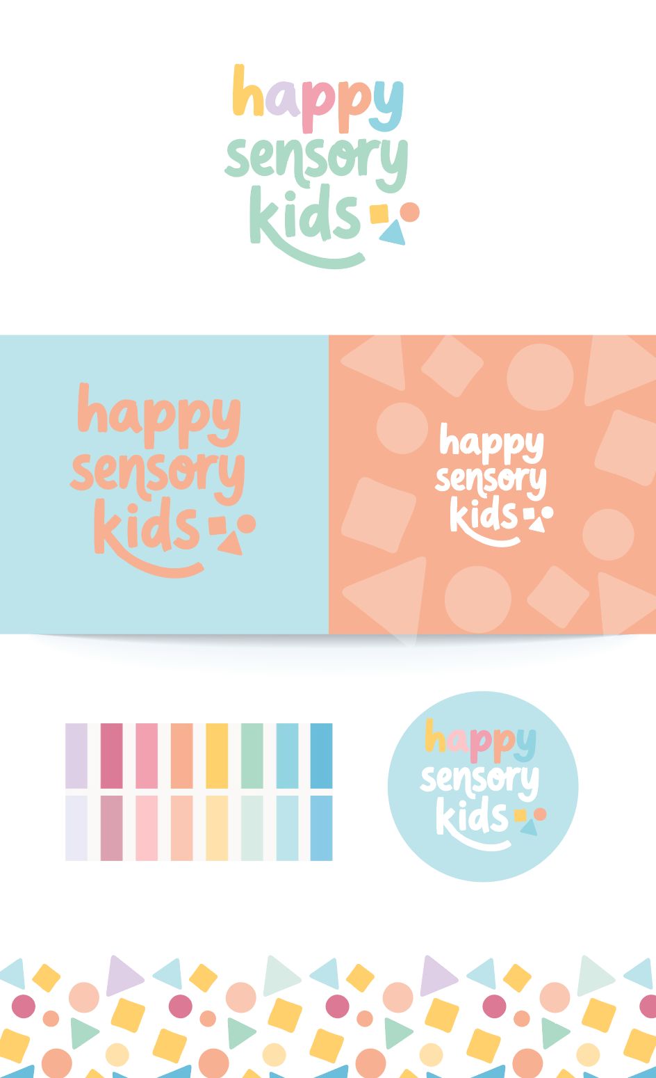 Happy Sensory Kids — identidad de marca